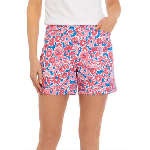 Pro Tour  5 Brushed Floral Printed Shorts